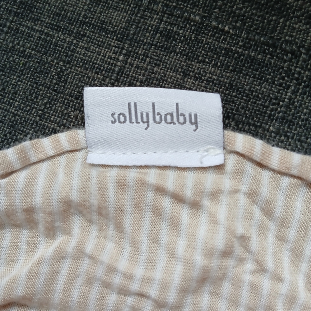 Solly Baby Beige Striped Wrap